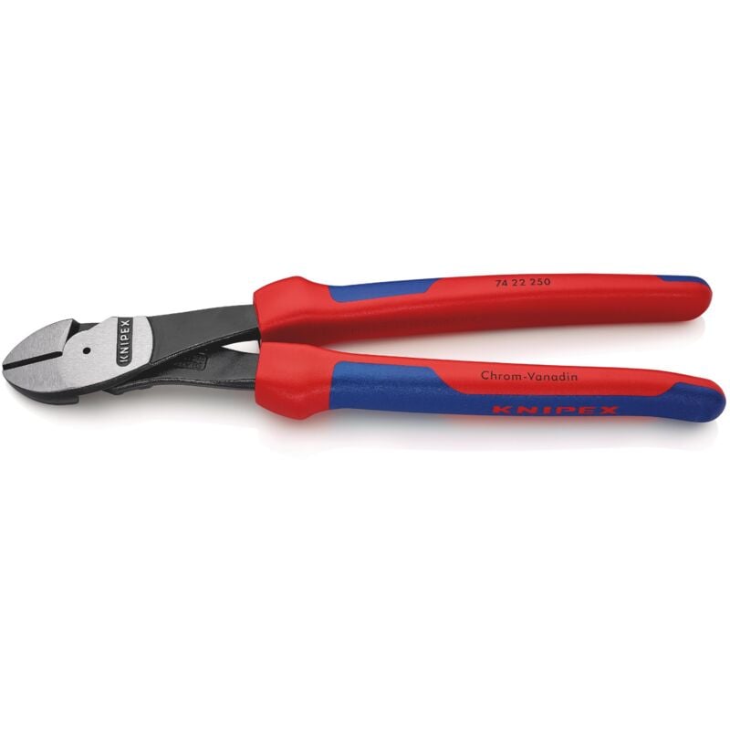 foto del prodotto 74 22 250 tronchese laterale per meccanica tipo forte rivestiti in materiale bicomponente bonderizzata nera 250 mm