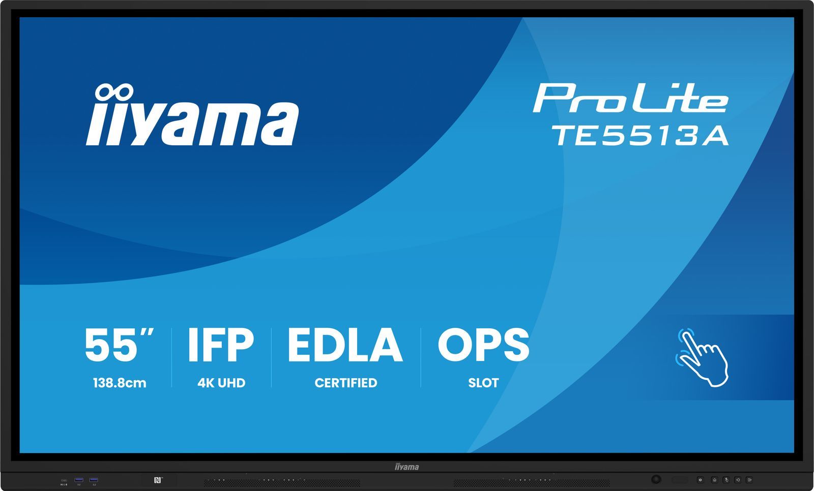 foto del prodotto 75 uhd ir 40p touch ag with interactive android