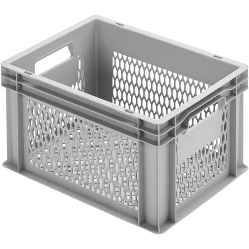 foto del prodotto 75045 scatola in plastica sbarrata l x a x p 400 x 235 x 300 mm grigio 1 pz. alutec