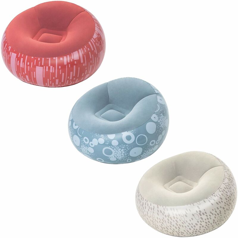 foto del prodotto 75052 2 poltrona pouf gonfiabile inflate a chair da casa e giardino bestway
