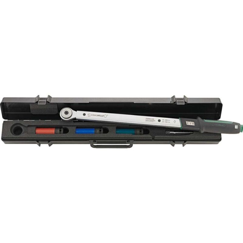 foto del prodotto 750nr 200 3 1 96507216 chiave dinamometrica con cricchetto reversibile 1 2 12.5 mm 40 200 nm stahlwille