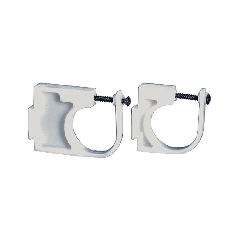 foto del prodotto 7550 coppia supporti in plastica per fissaggio collettori 1 far