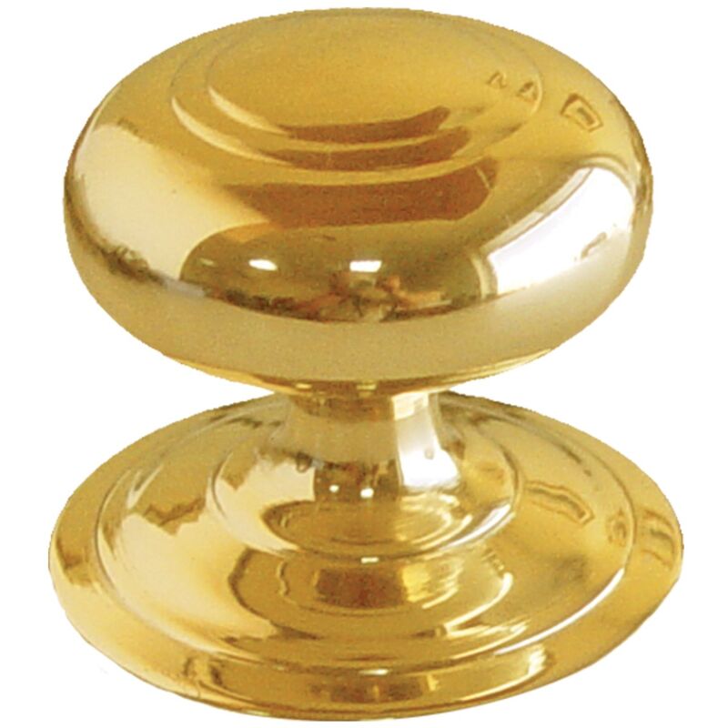 foto del prodotto 76003 pomello della leva fissa in ottone lucido, 65 x 80 mm imex el zorro