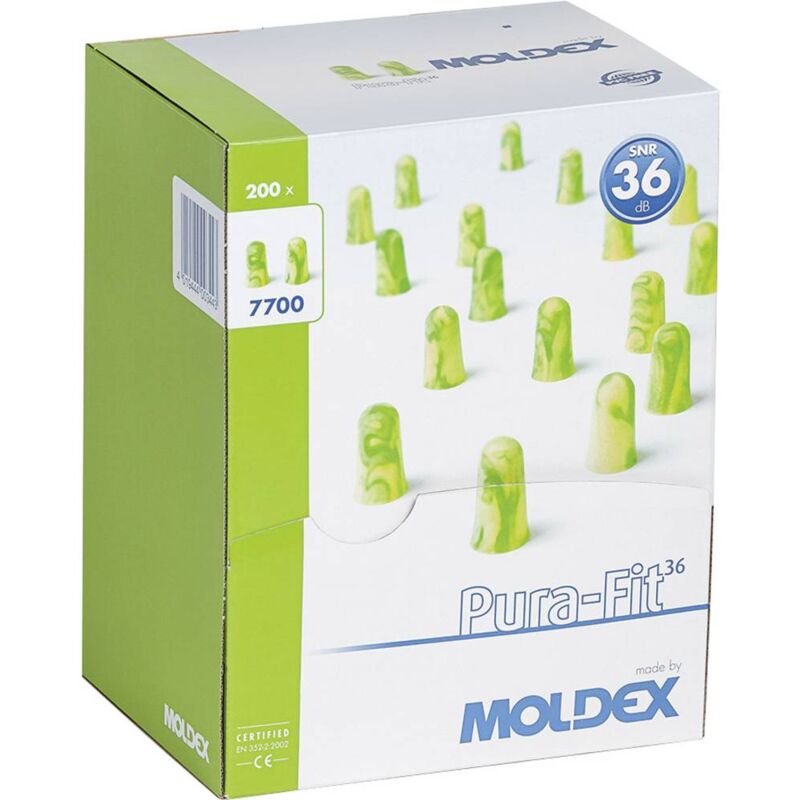 foto del prodotto 770001 pura fit tappi per le orecchie 36 db usa e getta en 352 2 200 paio a moldex