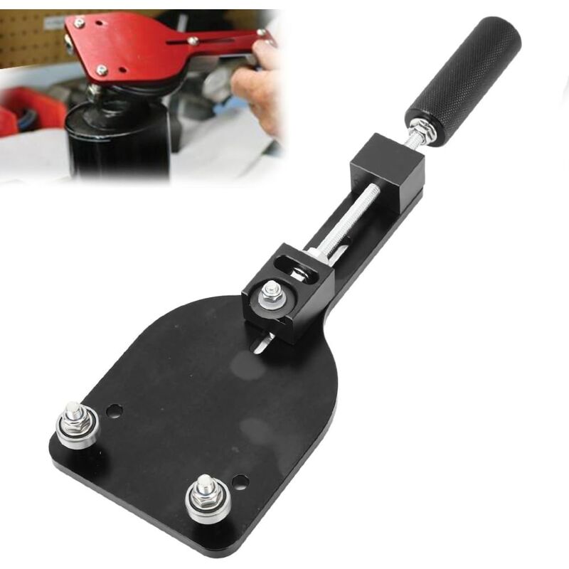 foto del prodotto 77750 utensile da taglio per filtri dell olio per un intervallo di taglio da 2 3 8 a 5 pollici nero rosvola