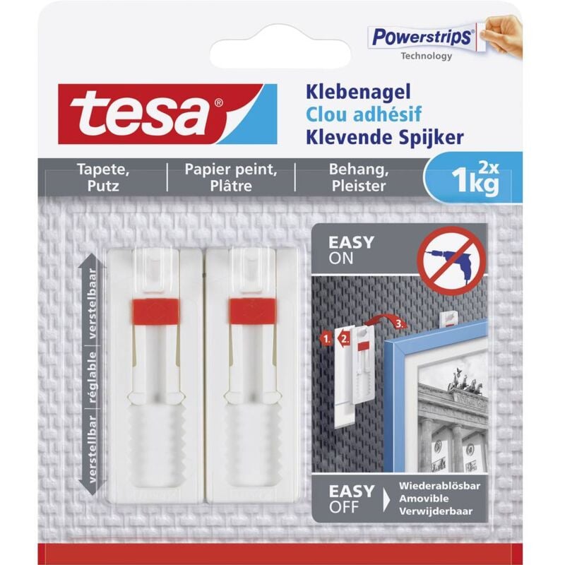 foto del prodotto 77774 gel di velcro regolabile bianco contenuto 2 pz. tesa