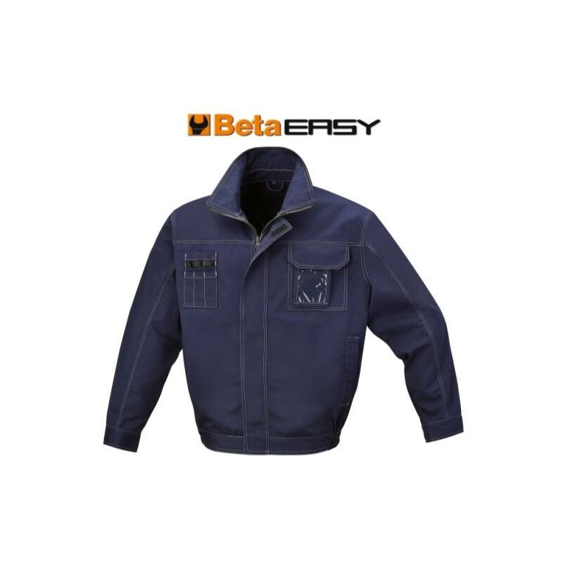 foto del prodotto 7849bl l giacca da lavoro in t c twill 245 g, blu beta