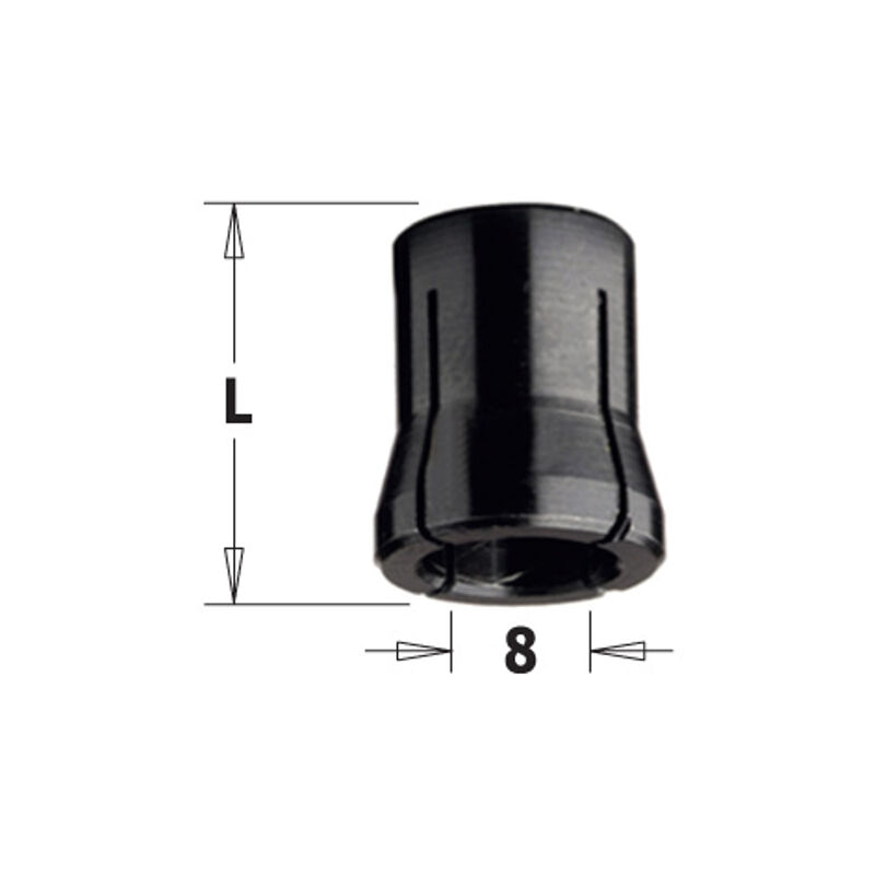 foto del prodotto 796.780.00 pinza elastica per macchine freud l 14 d 8mm
