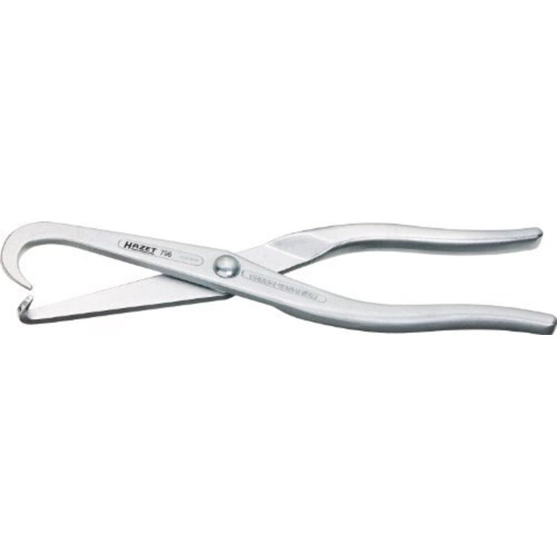 foto del prodotto 796 pinza per molle freni, argento, lunghezza 215 mm hazet