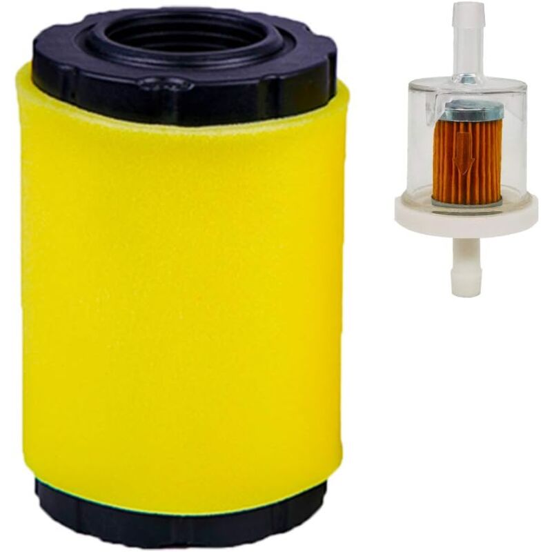foto del prodotto 796031 filtro aria con filtro carburante, sostituisce b s 591334 594201 797704 31a507 31a607, filtro aria per tosaerba