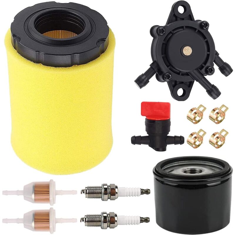 foto del prodotto 796031 miu14395 filtro aria di ricambio per tosaerba briggs stratton 591334 492932 696854, per l105 l107 l108 la135 d100 d110 d125 d130, con filtro