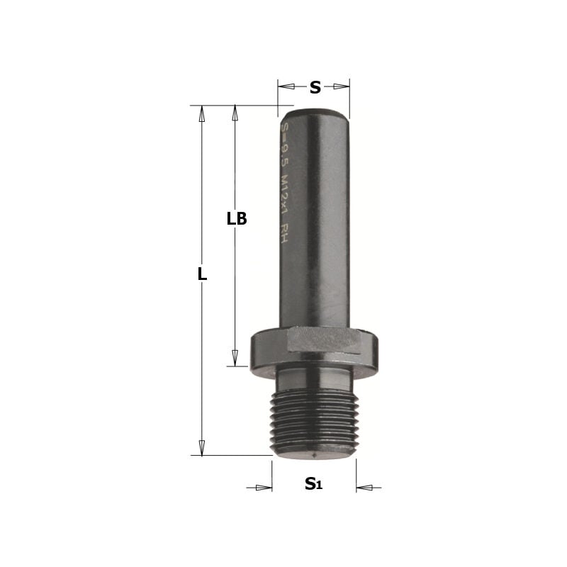 foto del prodotto 797.120.00 riduzione m12x1 con attacco s 12x40 l 55 dx