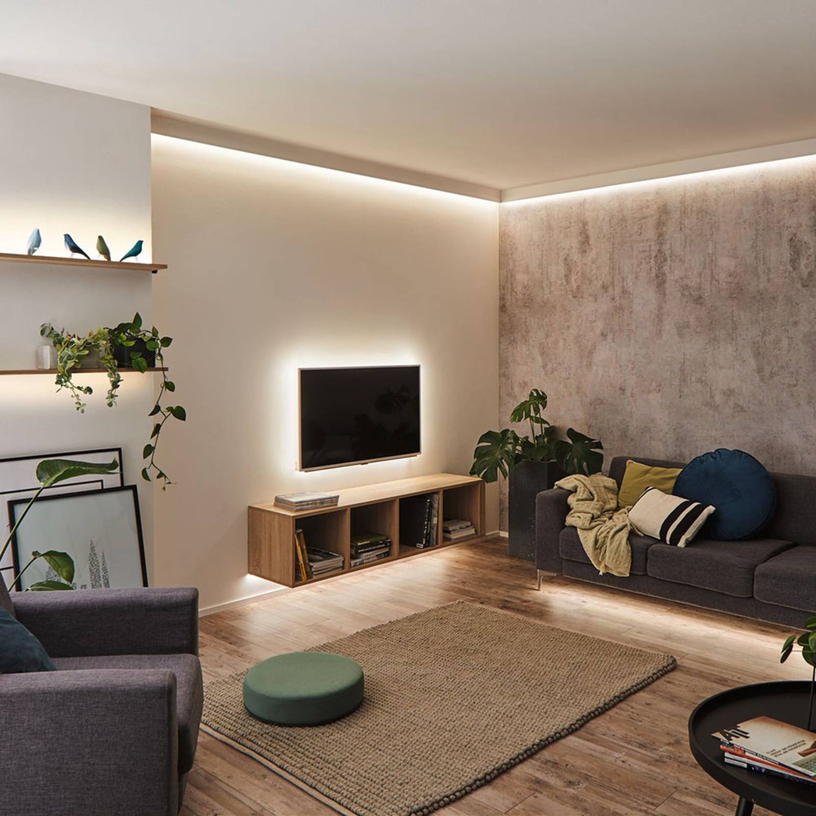 foto del prodotto 79871 striscia led con spina 2.5 m bianco caldo 2.5 m paulmann