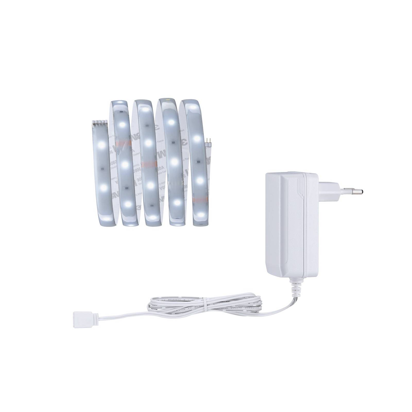 foto del prodotto 79872 kit base striscia led con spina 24 v 1.5 m bianco luce del giorno 1 kit paulmann