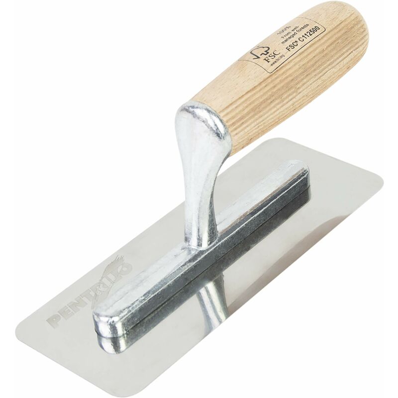 foto del prodotto 7997 frattazzo inox rotondo 200 x 80 mm pentrilo