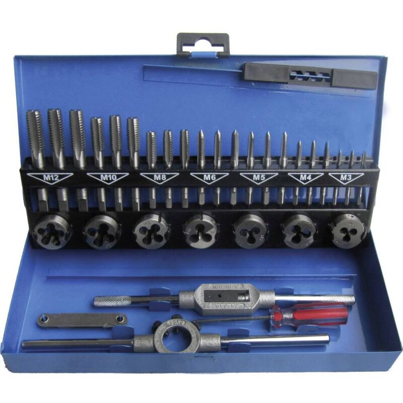 foto del prodotto 7gss32 kit maschi e filiere metrica kunzer