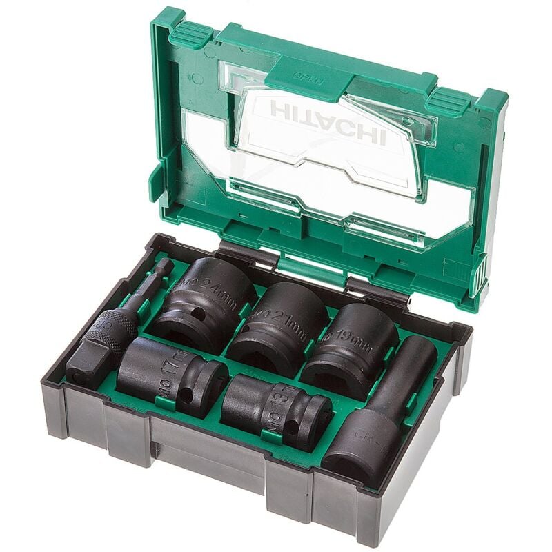 foto del prodotto 7tlg kraftnuss box box ii , it di sicurezza, potere 7 pezzi dado box box ii hitachi