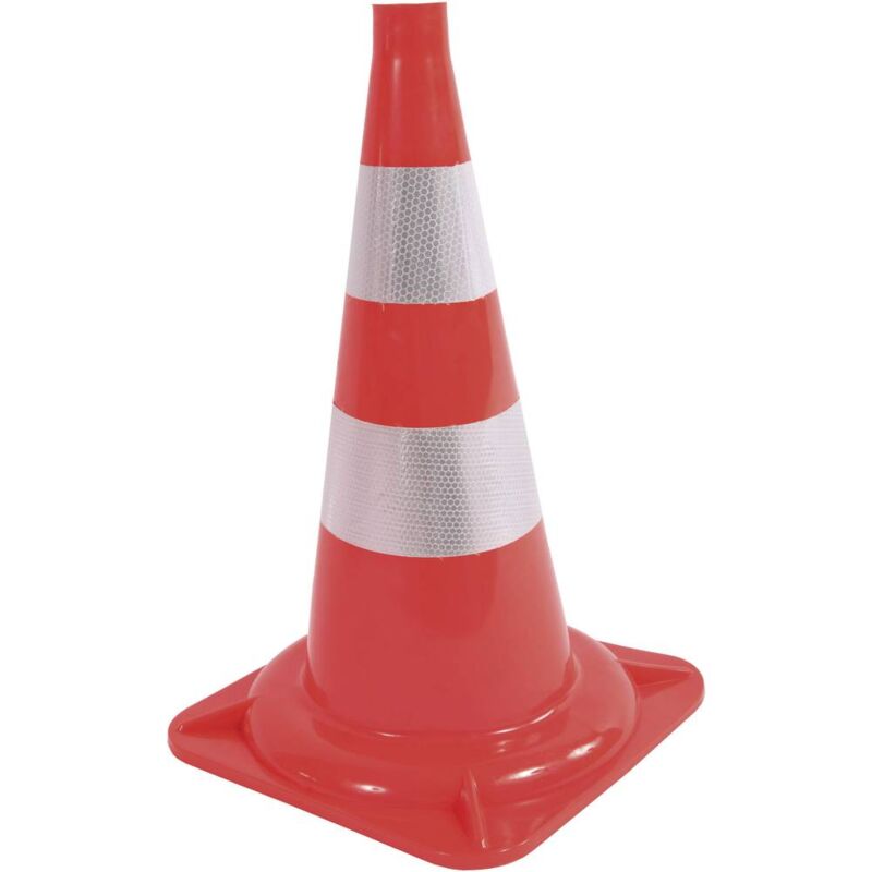 foto del prodotto 7vlk1 pylon cono per traffico l x a x p 29.5 x 50 x 29.5 cm 1 pz. kunzer