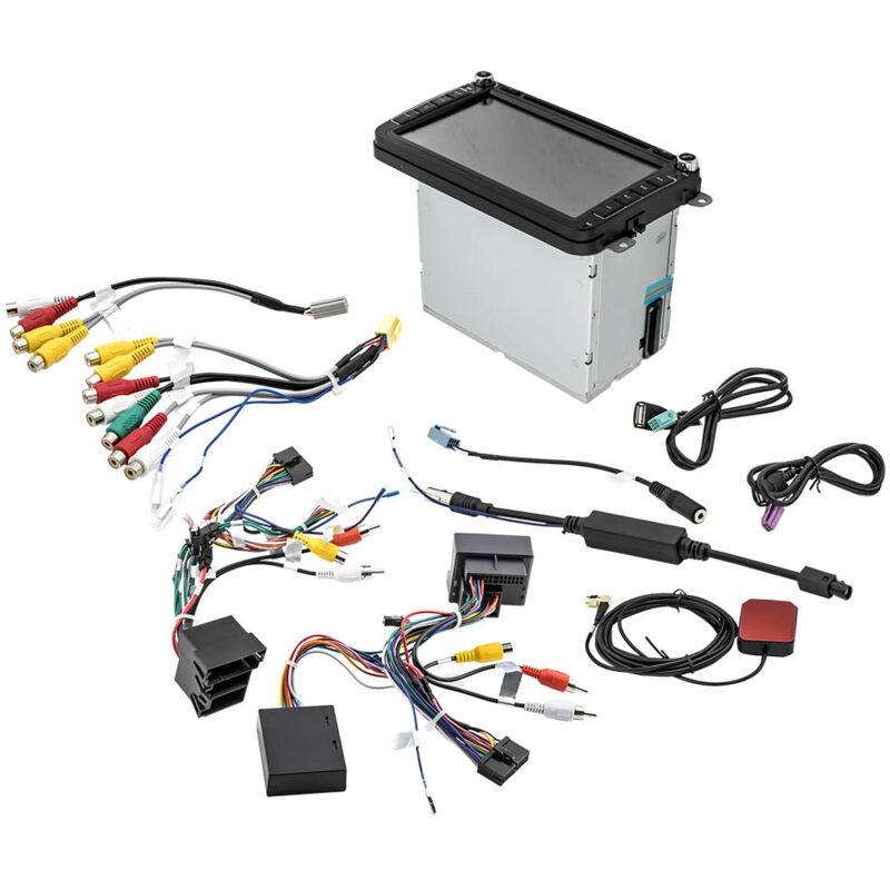 foto del prodotto 8' autoradio android 10.0 navigatore gps dvd giocatore for vw caddy golf passat