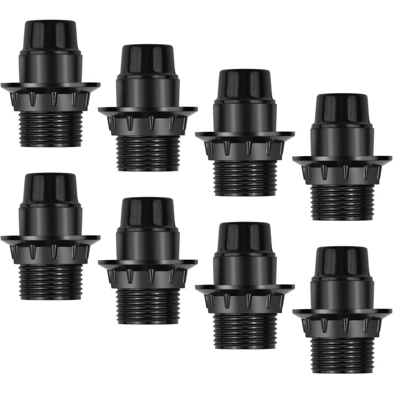 foto del prodotto 8 pcs e14 portalampada lampadina portalampada e14 250v 4a e14 portalampada lampadina fit e14 vite lampadine