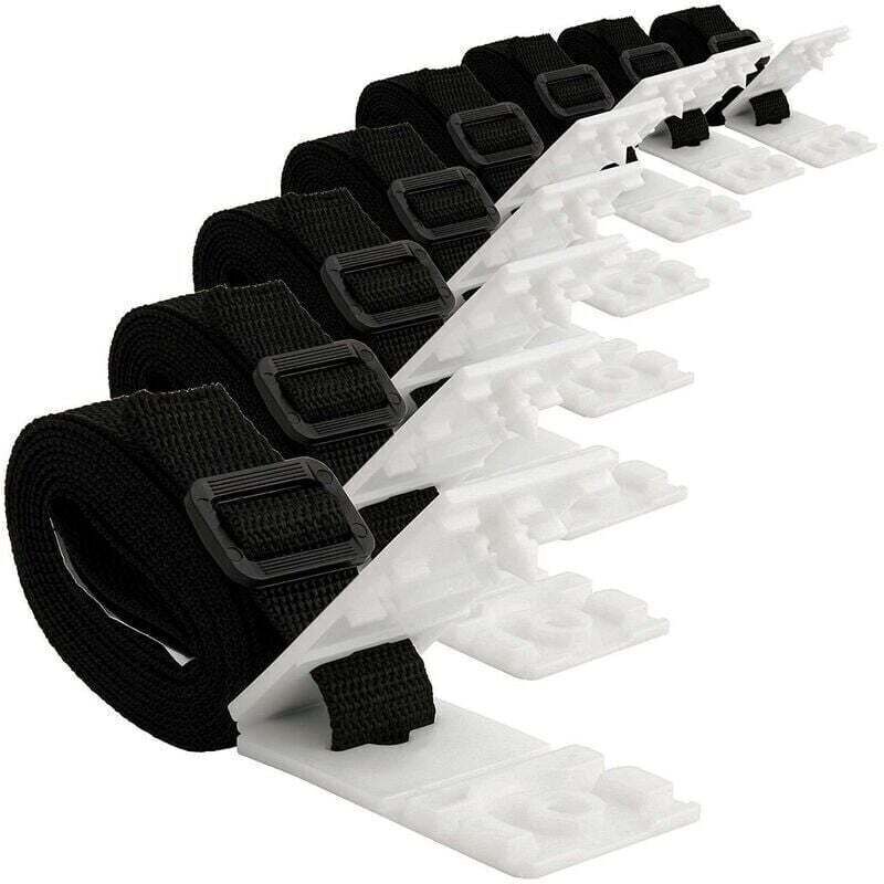 foto del prodotto 8 pezzi cinghie e clip di fissaggio per avvolgicavo per piscina avvolgicavo solare per piscina avvolgicavo per piscina interrata avvolgicavo solare per tubo..