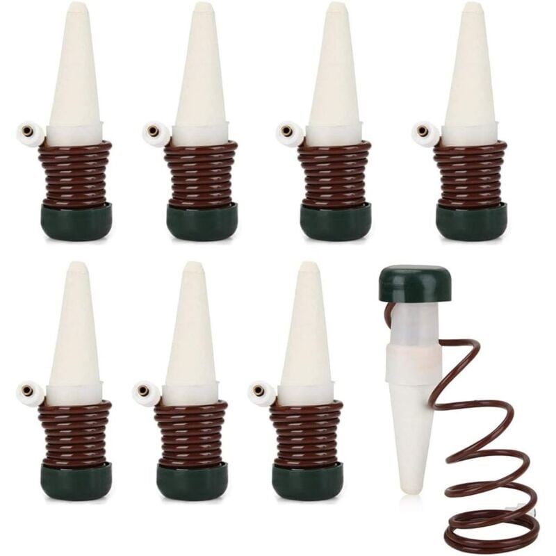foto del prodotto 8 pezzi distributore automatico di acqua per irrigazione per piante sistema di irrigazione automatico per piante dispositivi di irrigazione