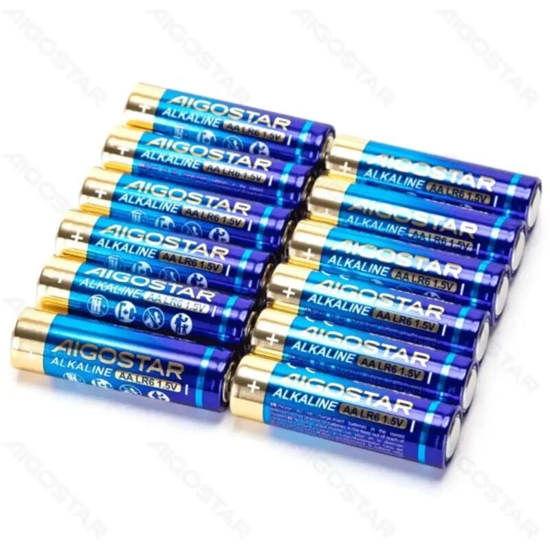 foto del prodotto 8 x batteria alcalina più energia extra super potente lr03 stilo aa