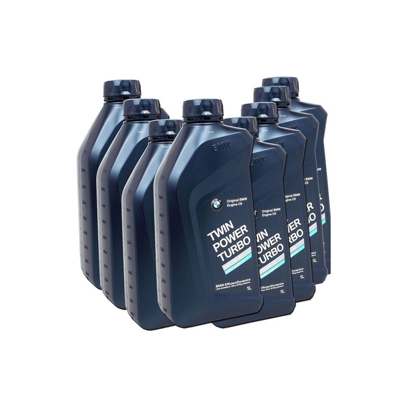 foto del prodotto 8 x bmw 5w30 twinpower turbo longlife 04 olio motore 1 lt