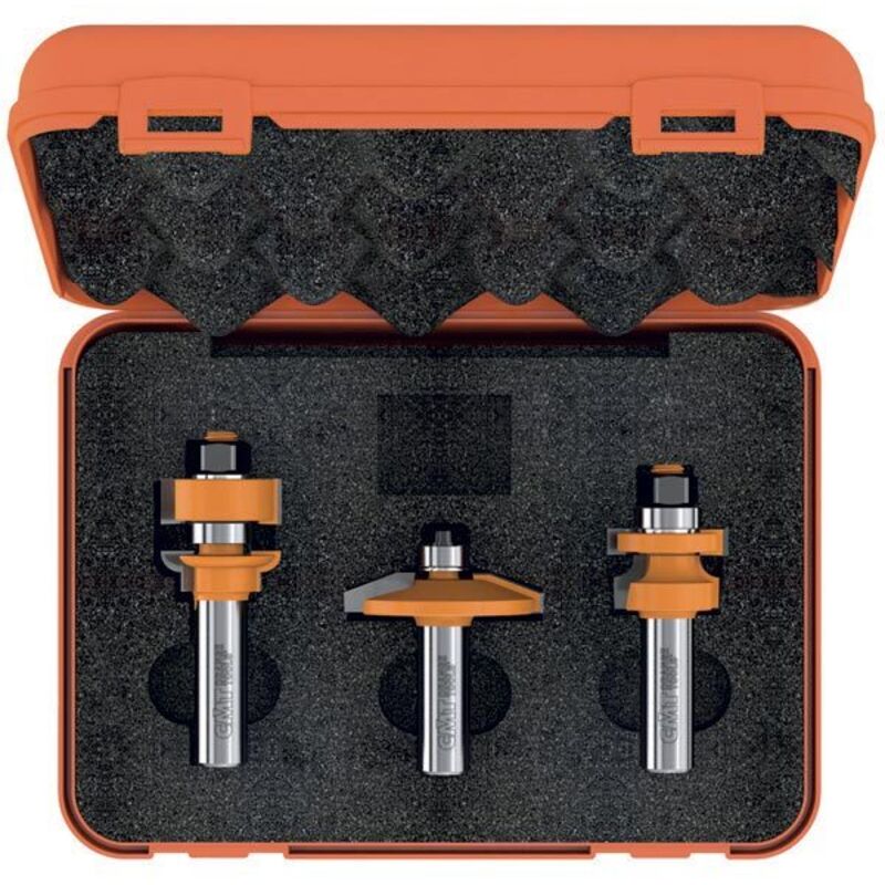 foto del prodotto 800.524.11 set 3 frese profilate x antine hw s 12.7 dx