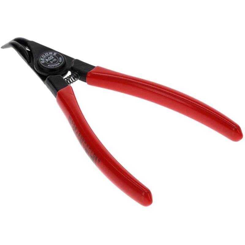 foto del prodotto 8000 a 02 pinza di montaggio per anelli di sicurezza esterni angolata 3 10mm