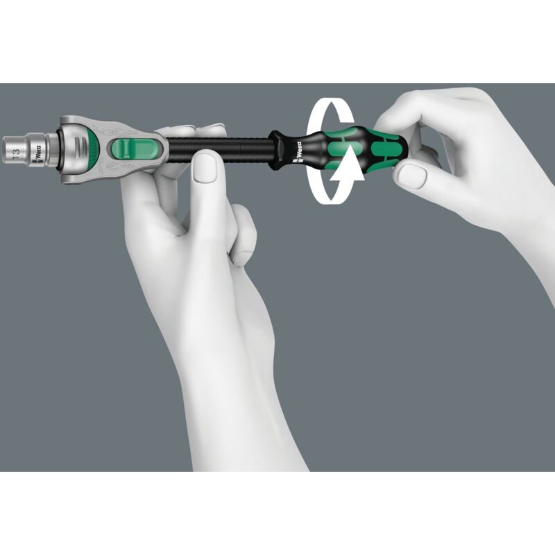 foto del prodotto 8000 a sb cricchetto zyklop con attacco da 1 4 , 1 4 pollice x 152.0 mm wera