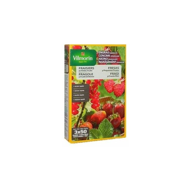 foto del prodotto 800g fertilizzante granulato per fragole e piccoli frutti vilmorin