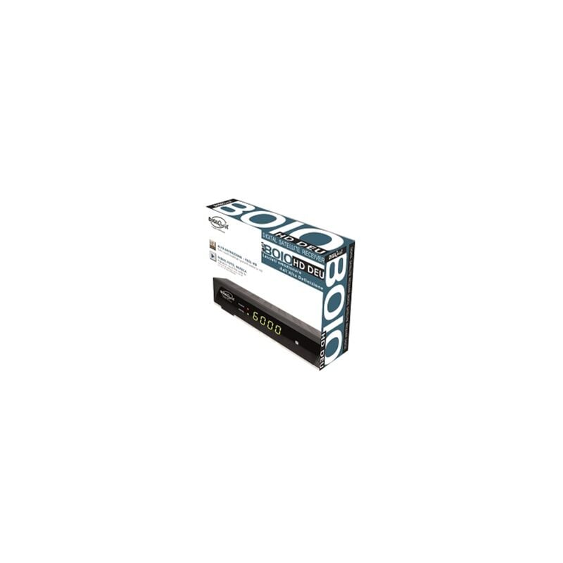 foto del prodotto 8010 hd deu decoder satellitare free to air dvb s2 funzione mediaplayer, nero, hevc 265 main10 digiquest
