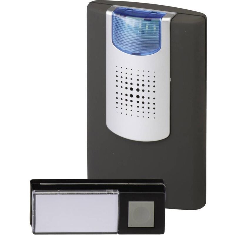 foto del prodotto 80210 suoneria senza fili kit completo con luce heidemann