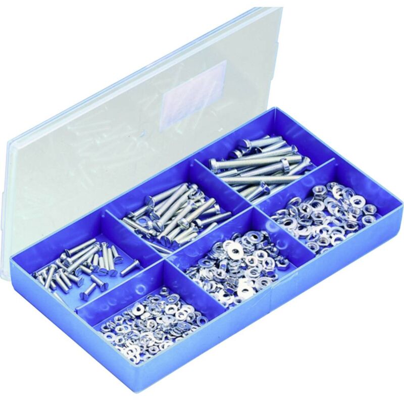 foto del prodotto 804444 assortimento viti filettate 400 parti