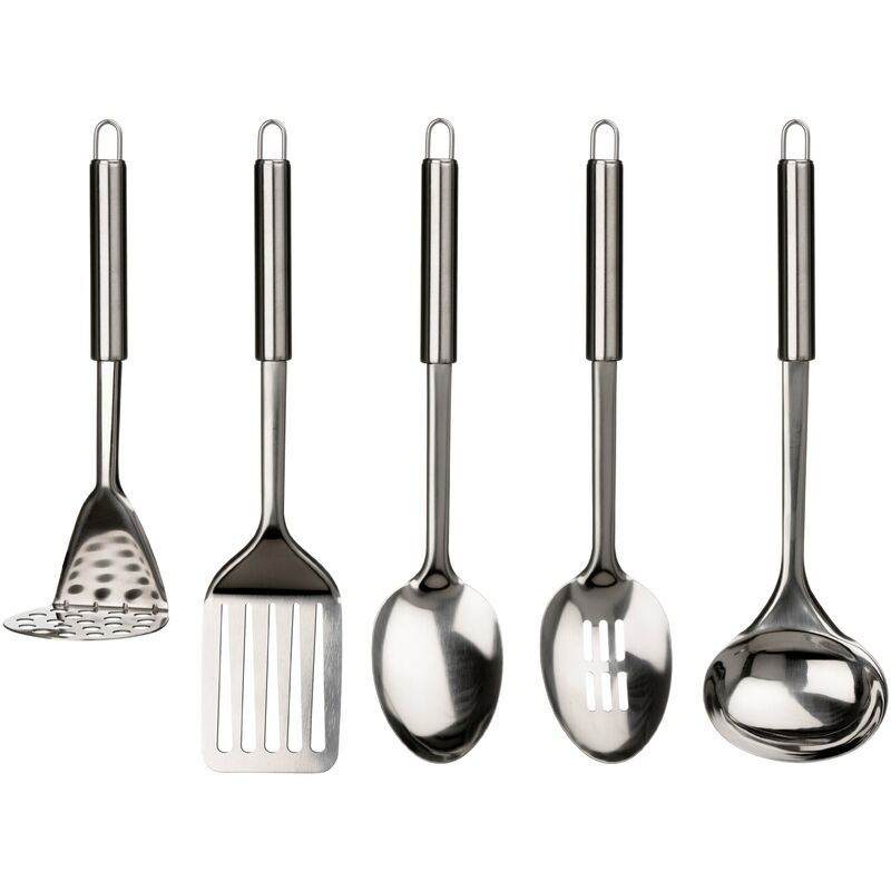 foto del prodotto 804792 set 5 pezzi utensili da cucina in acciaio inox premier housewares