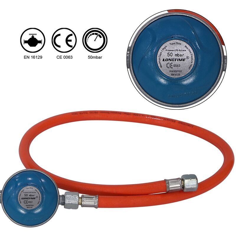 foto del prodotto 80cm tubo gas propano tubo riduttore di pressione tubo regolatore gas