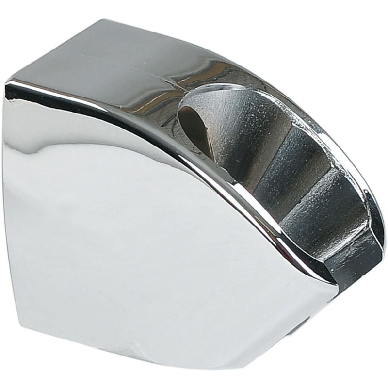 foto del prodotto 8100010 relexa supporto doccia a muro universale in abs cromato, supporto soffione doccia fisso con 2 posizioni, m 1 2, staffa supporto doccetta