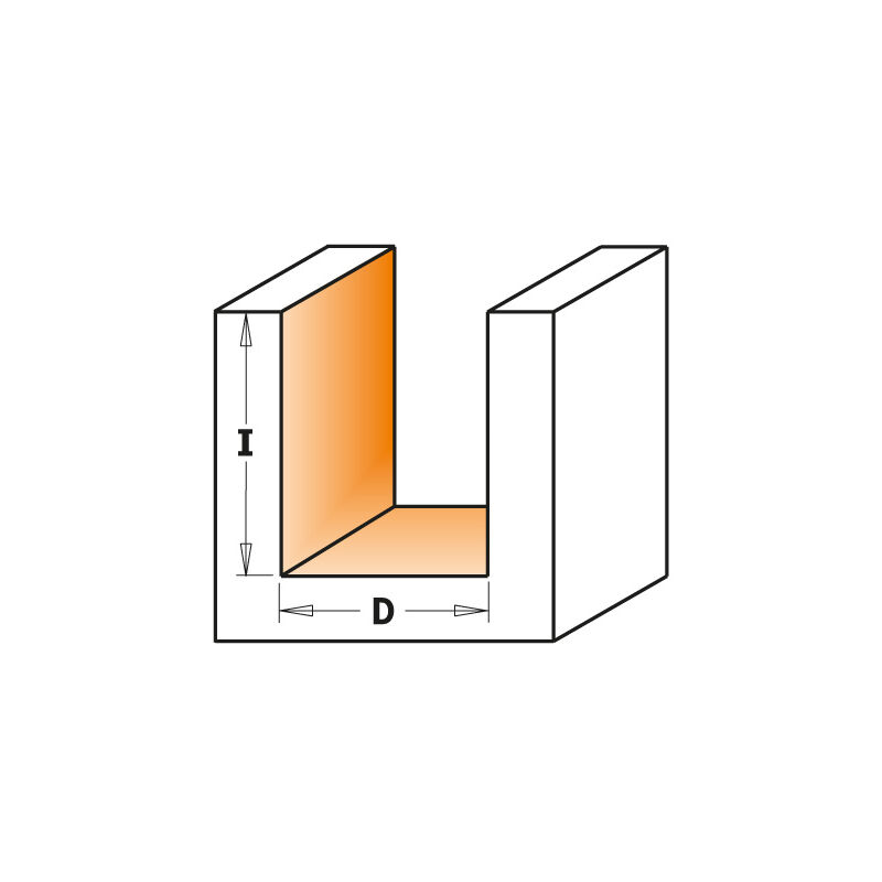 immagine 0 del prodotto 811.060.11 fresa a tagli diritti hwm z2 s 6.35 d 6x16x51 dx