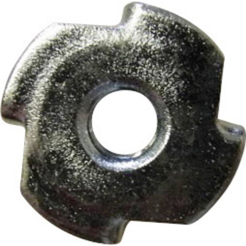 foto del prodotto 812876 dadi a ragno m4 acciaio 100 pz. toolcraft