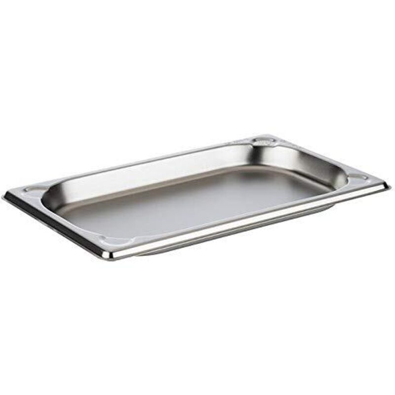 foto del prodotto 81400 gn 1 4 contenitore, contenitore gastronorm in acciaio inox, dimensioni 264 x 162 mm altezza 20 mm volume 0,5 litri - aps
