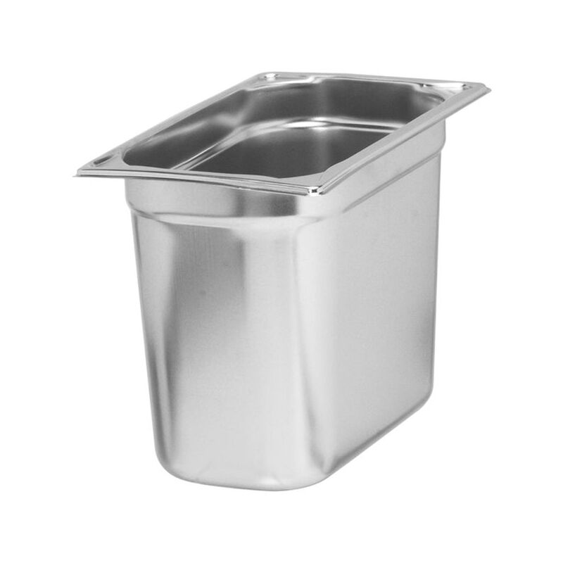 foto del prodotto 81406 gn 1 4 contenitore, acciaio inossidabile contenitore gastronorm, dimensioni 265 x 160 mm altezza 155 mm volume 4,0 litri - aps