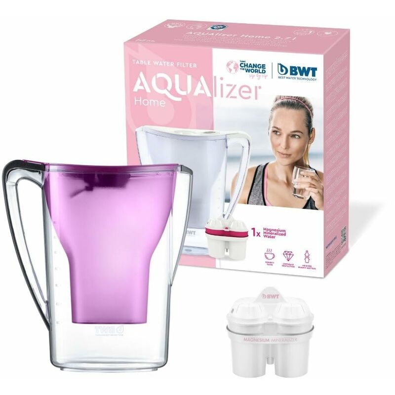 foto del prodotto 815061 jarra agua tipo brita, acrilico, viola bwt