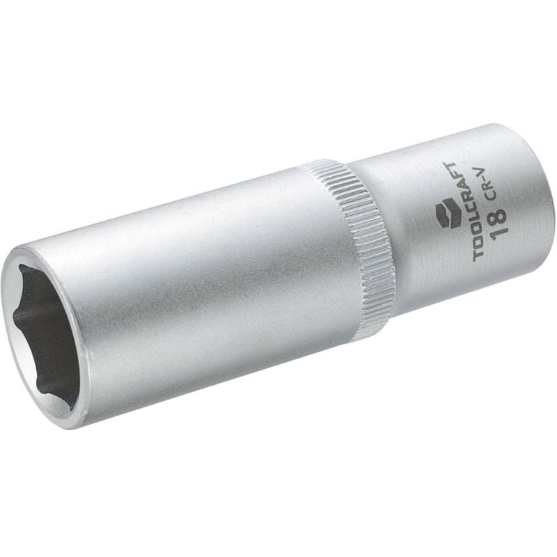 foto del prodotto 816183 esagono esterno inserto a bussola 18 mm 1 2 12.5 mm toolcraft