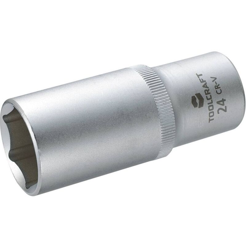 foto del prodotto 816187 esagono esterno inserto a bussola 24 mm 1 2 12.5 mm toolcraft