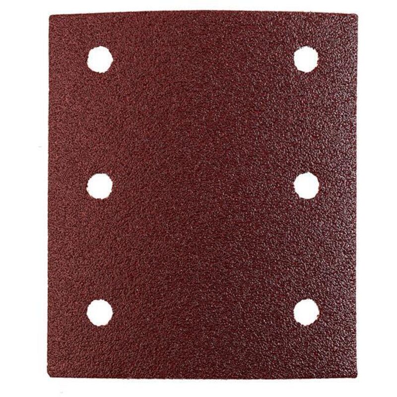 foto del prodotto 8180-04 5 pezzi carta abrasiva professionale (115 x 100 mm, perforato, granulometrica 40, per legno, metallo e colore, per la levigatrice altalena con piastra portatore in velcro e sistema di aspi - kwb