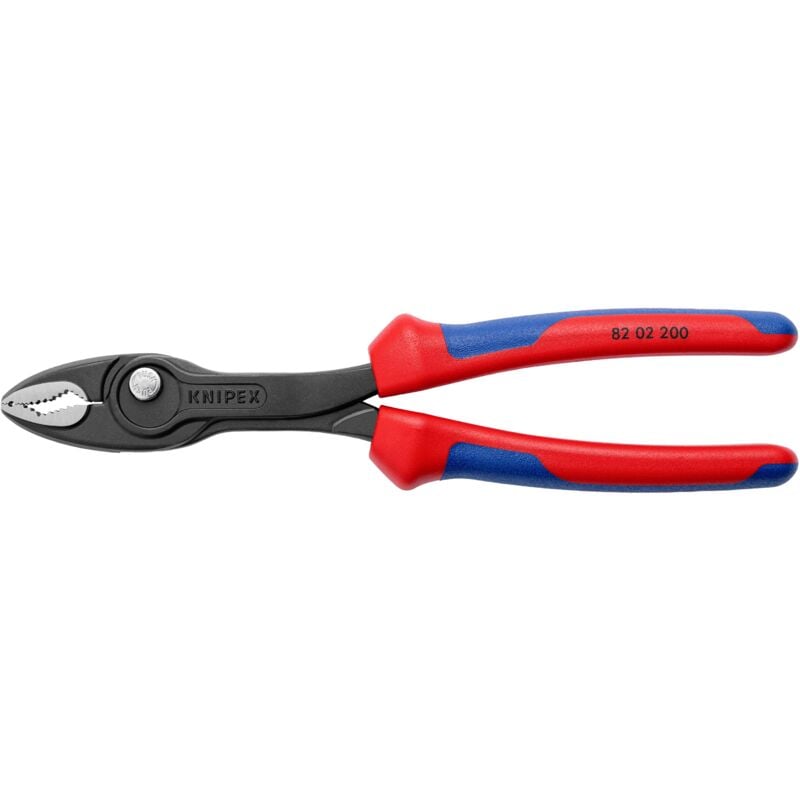 foto del prodotto 82 02 200 twingrip pinza a presa frontale rivestiti in materiale bicomponente bonderizzata grigia 200 mm