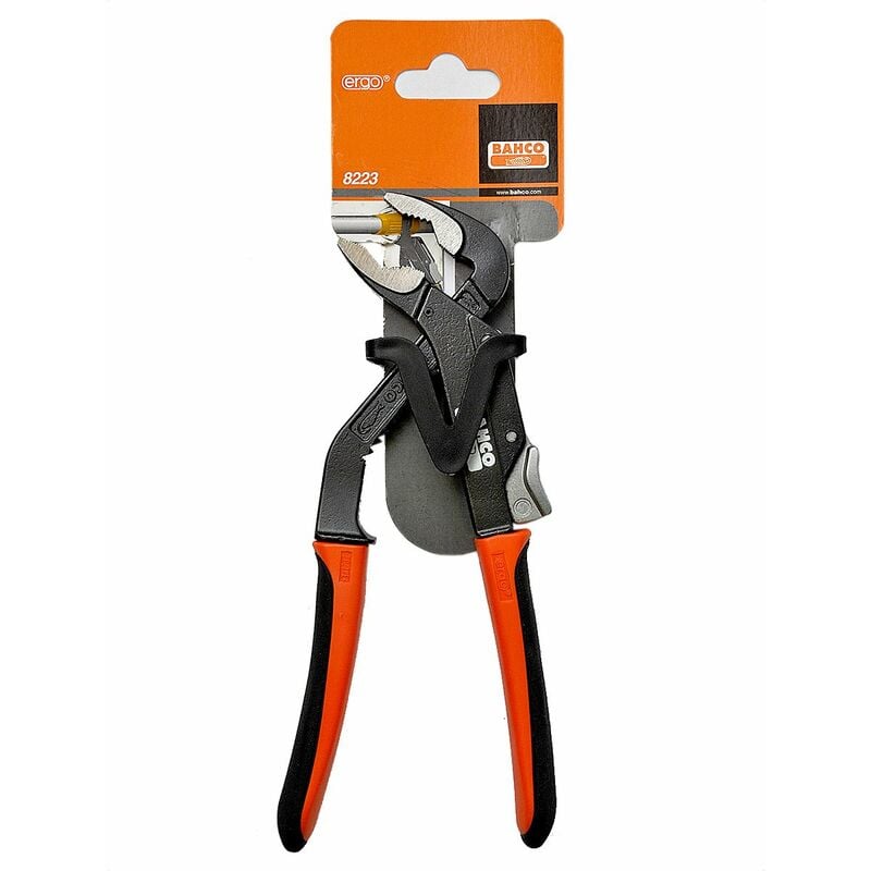 foto del prodotto 8223 pinza regolabile per tubi e dadi 210 mm bahco