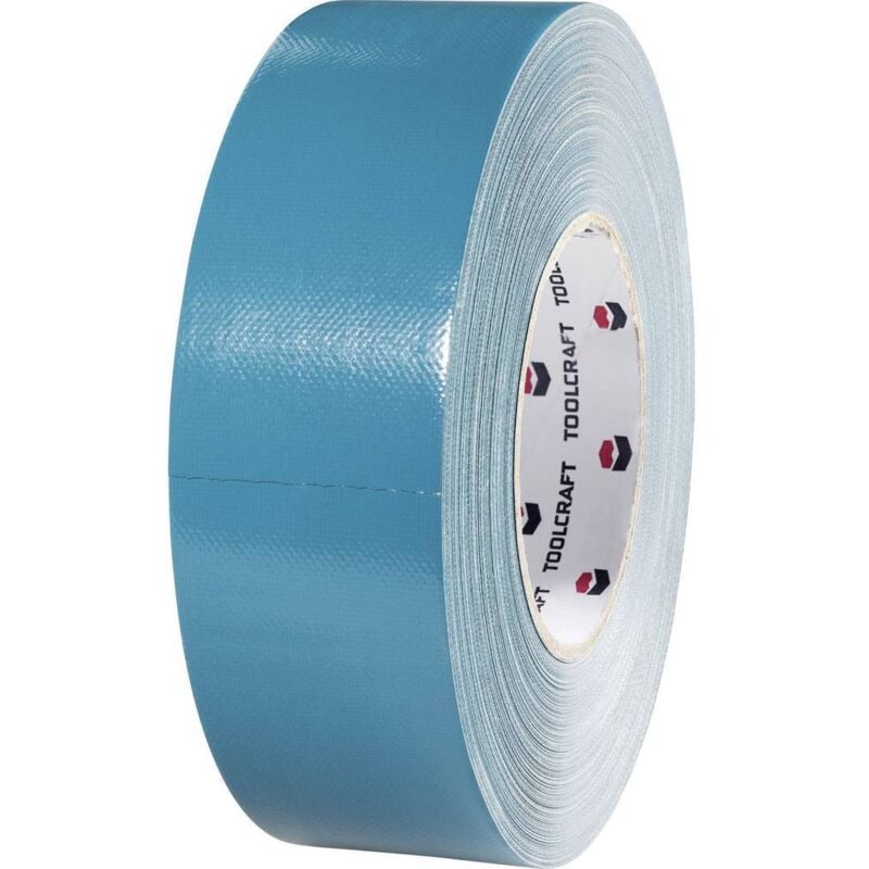 foto del prodotto 829b48l25c 829b48l25c nastro in tessuto 829b48l25c blu, grigio l x l 25 m x 48 mm 1 pz. toolcraft