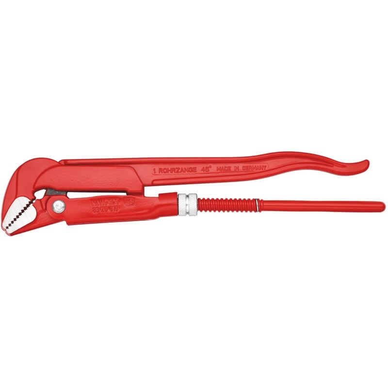 foto del prodotto 83 20 010 giratubi con ganasce a 45 rossa, verniciata a polvere 320 mm